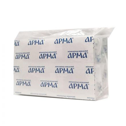 Перевяз. ср-ва Лейкопластырь,25х72мм нетканый белый ПЭ,100 шт/уп,АРМА