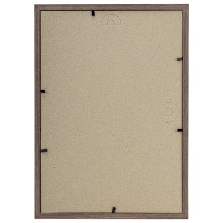 Рамка 21х30 см со стеклом, багет 12 мм, пластик под МДФ, STAFF "Benefit", цвет капучино, 391365