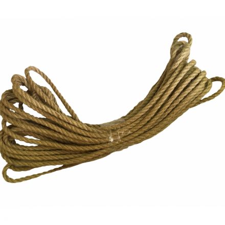 Веревка джутовая 12мм, моток 20м Веревка джутовая 12мм, моток 20м