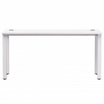 Стол прямой Everprof EVO на металлокаркасе 1580х670х755 мм Белый/Белый