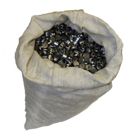 Пломба свинцовая  10 мм 10 кг (2300 штук в упаковке)