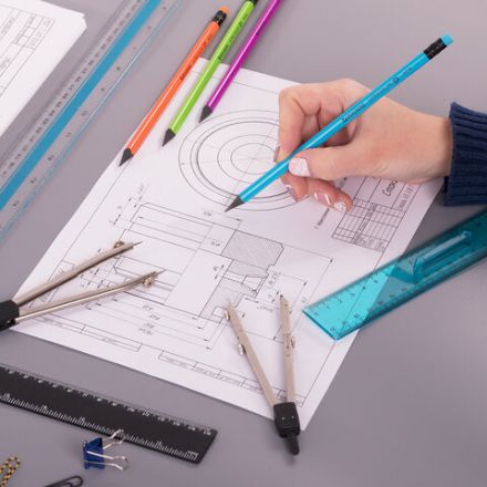 Набор карандашей чернографитных BRAUBERG "ULTRA COLOR" 12 шт., HB, с ластиком, пластиковые, 181710