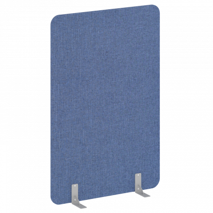 R-line soft Перегородки на металлических опорах на фетровых подпятниках AP.F-120-180 Romeo 11/Серый металл 1200*18*1800