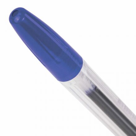 Ручки шариковые BRAUBERG "X-333", СИНИЕ, НАБОР 4 шт., узел 0,7 мм, линия 0,35 мм, 144253