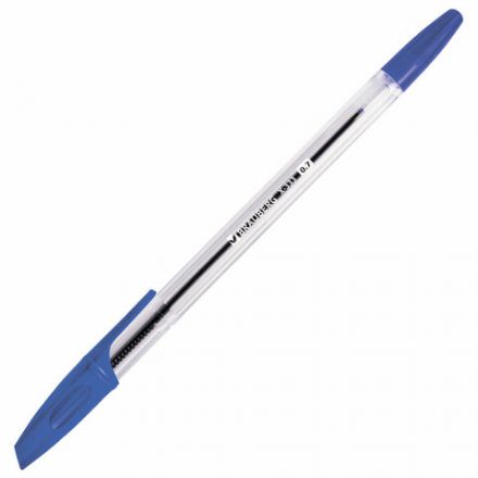 Ручки шариковые BRAUBERG "X-333", СИНИЕ, НАБОР 4 шт., узел 0,7 мм, линия 0,35 мм, 144253
