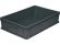 Ящик 600х400х140 мм сплошной без ручек серый морозостойкий