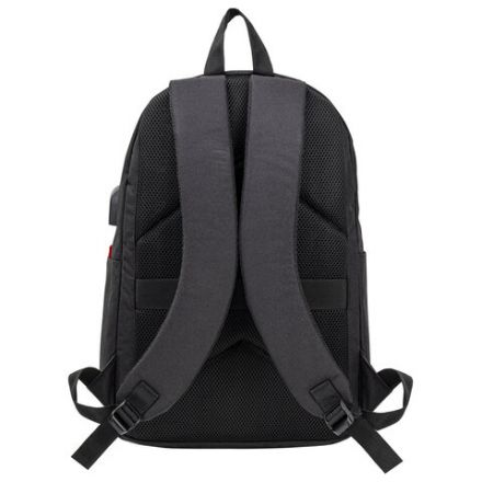 Рюкзак BRAUBERG URBAN универсальный с отделением для ноутбука, USB-порт, "Energy", черный, 44х31х14 см, 270805