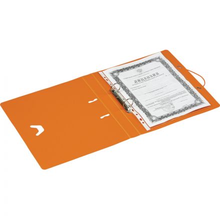 Папка на 2-х кольцах Attache Fantasy 35 мм оранжевая до 300 листов