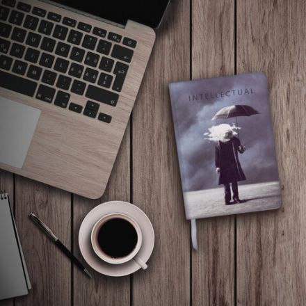 Ежедневник недатированный B6 (127х186 мм), BRAUBERG VISTA, под кожу, гибкий, 136 л., "Spirit", 112117