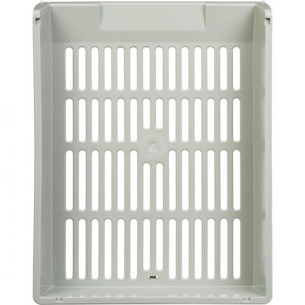 Лоток для бумаг горизонтальный Attache решетчатый серый