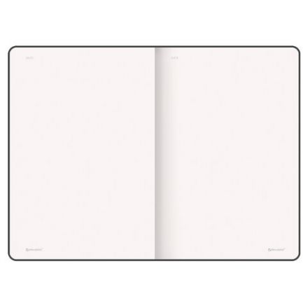 Блокнот-скетчбук А5 (130х210 мм), BRAUBERG ULTRA, балакрон, 80 г/м2, 96 л., без линовки, черный, 113048