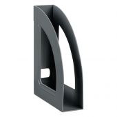 Лоток для бумаг вертикальный СТАММ "Респект", серый, ширина 70мм Лоток для бумаг вертикальный СТАММ "Респект", серый, ширина 70мм