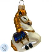Украшение елочное Новогодняя лошадка(Символ года)без упак. h-10см. ФУ-453 Украшение елочное Новогодняя лошадка(Символ года)без упак. h-10см. ФУ-453