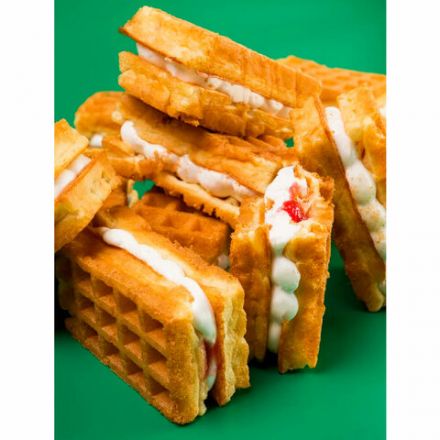 Вафли мягкие с суфле ДАРЛЕТТО со вкусом вишни, 1,08 кг