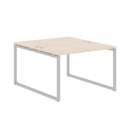 Стол 2-х местный XQWST 1214 Бук Тиара/Алюминий 1200х1406х750 Стол 2-х местный XQWST 1214 Бук Тиара/Алюминий 1200х1406х750