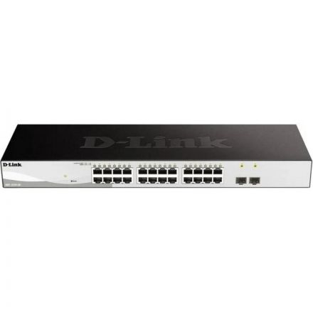 Коммутатор D-Link DGS-1210-26/FL2A L2 24x10/100/1000Base-T,2x1000Base-X SFP