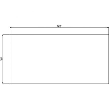 Стол Avance 6С.009 1400х700х750 венге