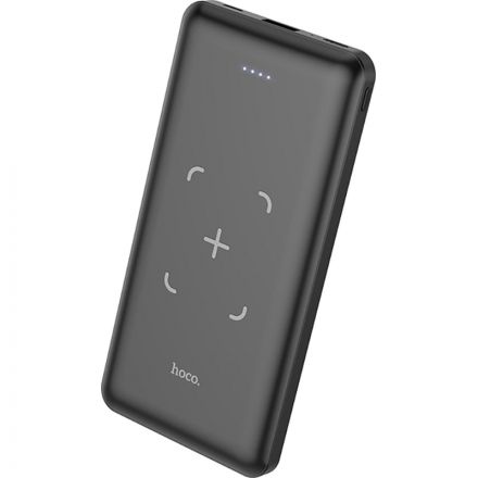 Внешний аккумулятор Hoco J50 SURF 10000mAh 5W 2A USB-A беспров.зар. черный