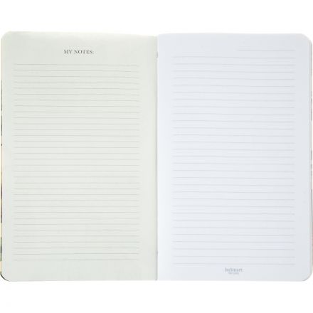 Блокнот BS, 130х210мм, 48л.,линейка, скрепка. Flora, черный N4121