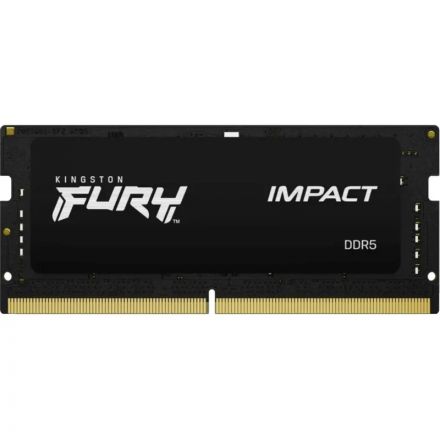 Модуль памяти Kingston FURY Impact DDR5 SO-DIMM 8GB 4800Мгц(KF548S38IB-8)
