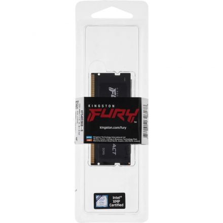 Модуль памяти Kingston FURY Impact DDR5 SO-DIMM 8GB 4800Мгц(KF548S38IB-8)