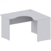 Стол Easy One правый (880,881) серый Ш1200 Г1200