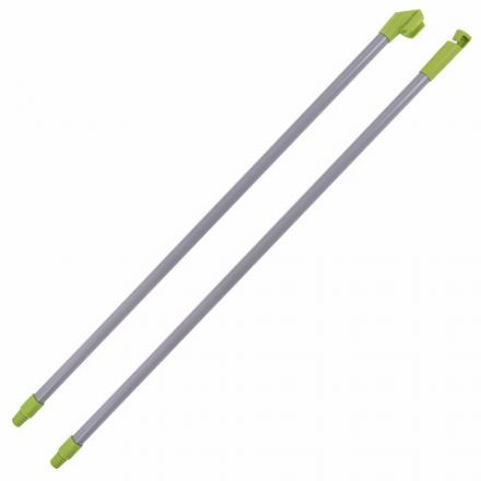 Совок для мусора + щетка, рукоятки 80 см с резьбой, пластик, зелено-белый, "ЛЕНИВКА", ЛЮБАША, 603616 Совок для мусора + щетка, рукоятки 80 см с резьбой, пластик, зелено-белый, "ЛЕНИВКА", ЛЮБАША, 603616