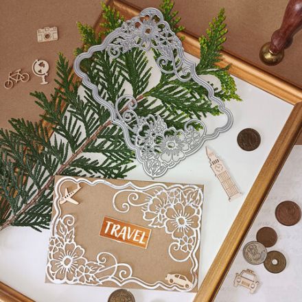 Нож "Цветочная рамка" для Машинки для вырубки и тиснения ОС-5, 105х148 мм, ОСТРОВ СОКРОВИЩ, 663819, 861-132-015 Нож "Цветочная рамка" для Машинки для вырубки и тиснения ОС-5, 105х148 мм, ОСТРОВ СОКРОВИЩ, 663819, 861-132-015