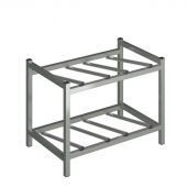 Стеллаж для воды Бомис-4Л на 4 тар металлик, 600х415х470 мм.