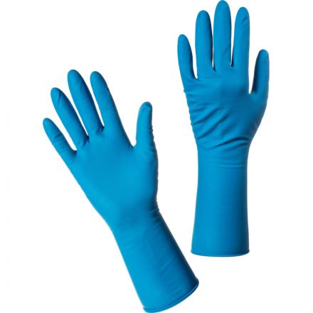 Перчатки латекс Deltagrip High Risk (S) 25пар./уп,ПС