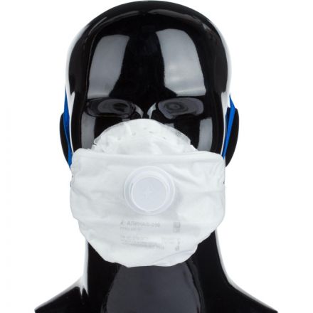 Полумаска фильтрующая АЛИНА-210(3425) с кл FFP2 NR D до 12ПДК