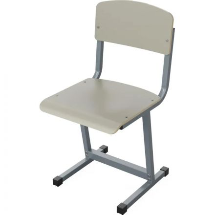 Стул ученический MET_Комус Мебель 6р.г. серый/серый New Стул ученический MET_Комус Мебель 6р.г. серый/серый New