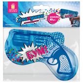 Хлопушка самонадувная КОМПЛЕКТ 10 штук "Пистолет с конфетти", фольга, бумага, ЗОЛОТАЯ СКАЗКА, 592462 Хлопушка самонадувная КОМПЛЕКТ 10 штук "Пистолет с конфетти", фольга, бумага, ЗОЛОТАЯ СКАЗКА, 592462