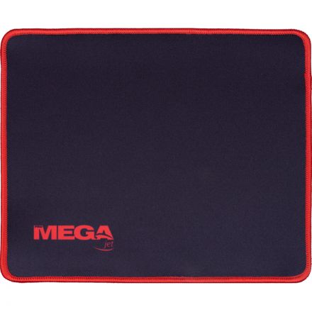 Коврик для мыши  HMP0010 резина+ткань/25х21х0,2/черный, красный