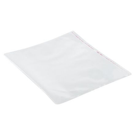 Обложки ПП для тетрадей и дневников, КОМПЛЕКТ 10 шт., КЛЕЙКИЙ КРАЙ, 80 мкм, 210х380 мм, прозрачные, ПИФАГОР, 229343