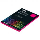 Бумага цветная Attache (розовый интенсив), 80г, А4, 100  л