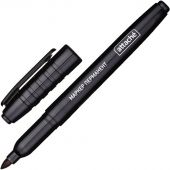 Маркер перманентный Attache черный (толщина линии 1.5-3 мм)