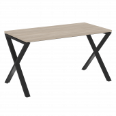 Loft Стол рабочий VR.L-SRX-3.7 Дуб аттик/Чёрный металл 1380*720*750