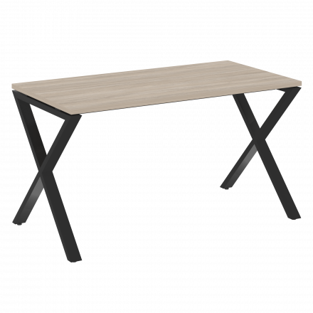 Loft Стол рабочий VR.L-SRX-3.7 Дуб аттик/Чёрный металл 1380*720*750