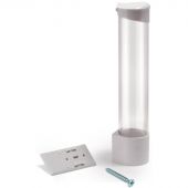 Держатель стаканов для кулера на шурупах белый