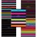 Тетрадь А5, 96 л., BRAUBERG, скоба, клетка, глянцевая ламинация, "Color Stripes", 404430