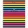 Тетрадь А5, 96 л., BRAUBERG, скоба, клетка, глянцевая ламинация, "Color Stripes", 404430