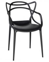 Набор 4 шт Стул обеденный DOBRIN MASTERS, чёрный (B-03)