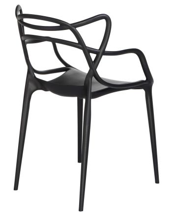 Набор 4 шт Стул обеденный DOBRIN MASTERS, чёрный (B-03)