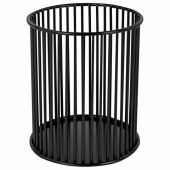 Органайзер-стаканчик для косметики и мелочей MONTE VITA (МОНТЕ ВИТА), металлический, 100х80 мм, черный, 272485 Органайзер-стаканчик для косметики и мелочей MONTE VITA (МОНТЕ ВИТА), металлический, 100х80 мм, черный, 272485