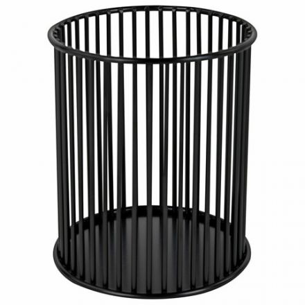 Органайзер-стаканчик для косметики и мелочей MONTE VITA (МОНТЕ ВИТА), металлический, 100х80 мм, черный, 272485