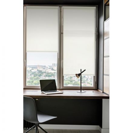 Рулонная штора SKR_ Лайт цвет крем 40х160 см,арт. 7686040160