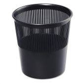 Корзина для бумаг, 9 л, сетчатая, черная, КР21 Корзина для бумаг, 9 л, сетчатая, черная, КР21