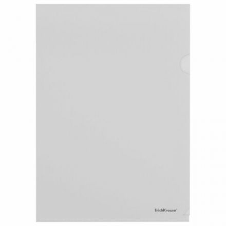 Папка-уголок ERICH KRAUSE "Fizzy Clear", прозрачная, 0,12 мм, 50150