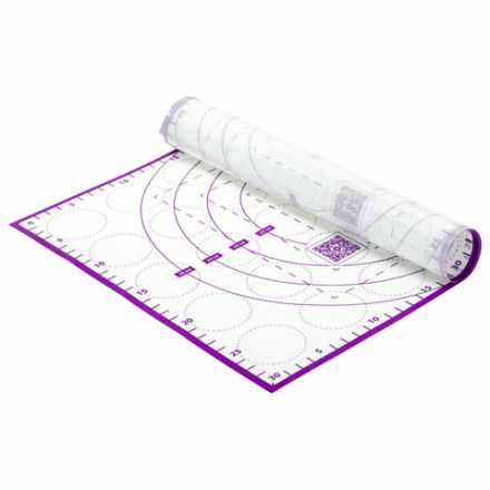 Коврики силиконовые для выпечки 4 в 1: Коврики 30х40 см / 46х66 см, Нож 24 см, Скалка, DASWERK (ДАСВЕРК), 608429